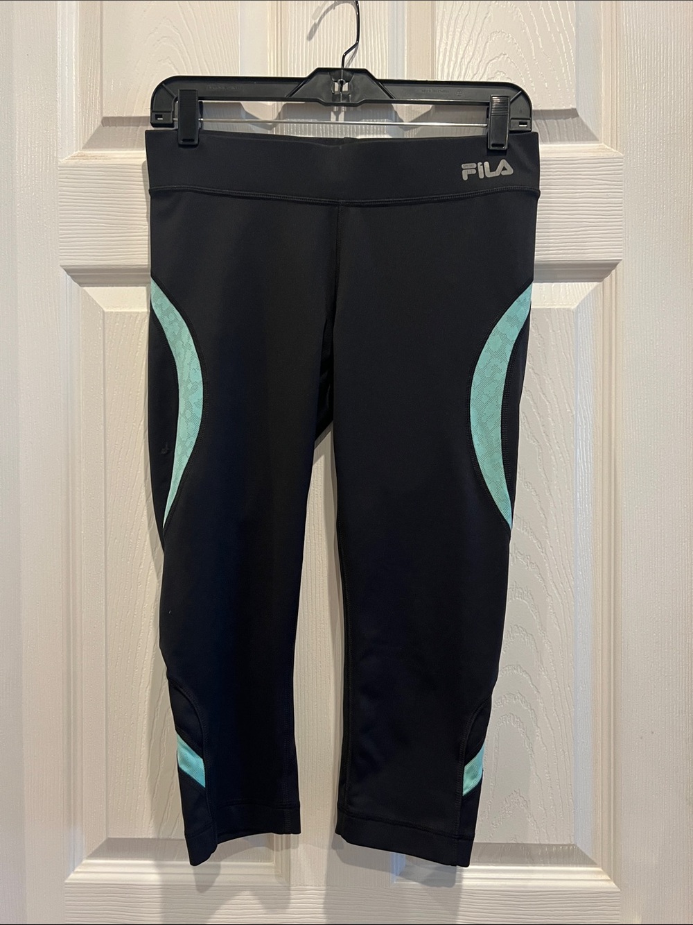 FILA Sport Running Capri Lace Detail Leggings
